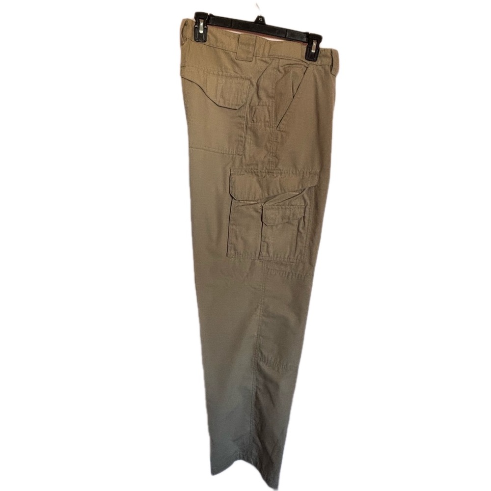 Tru Spec Mens 36/34 Khaki Ripstop BDU Tactical Cargo Pants Military Style